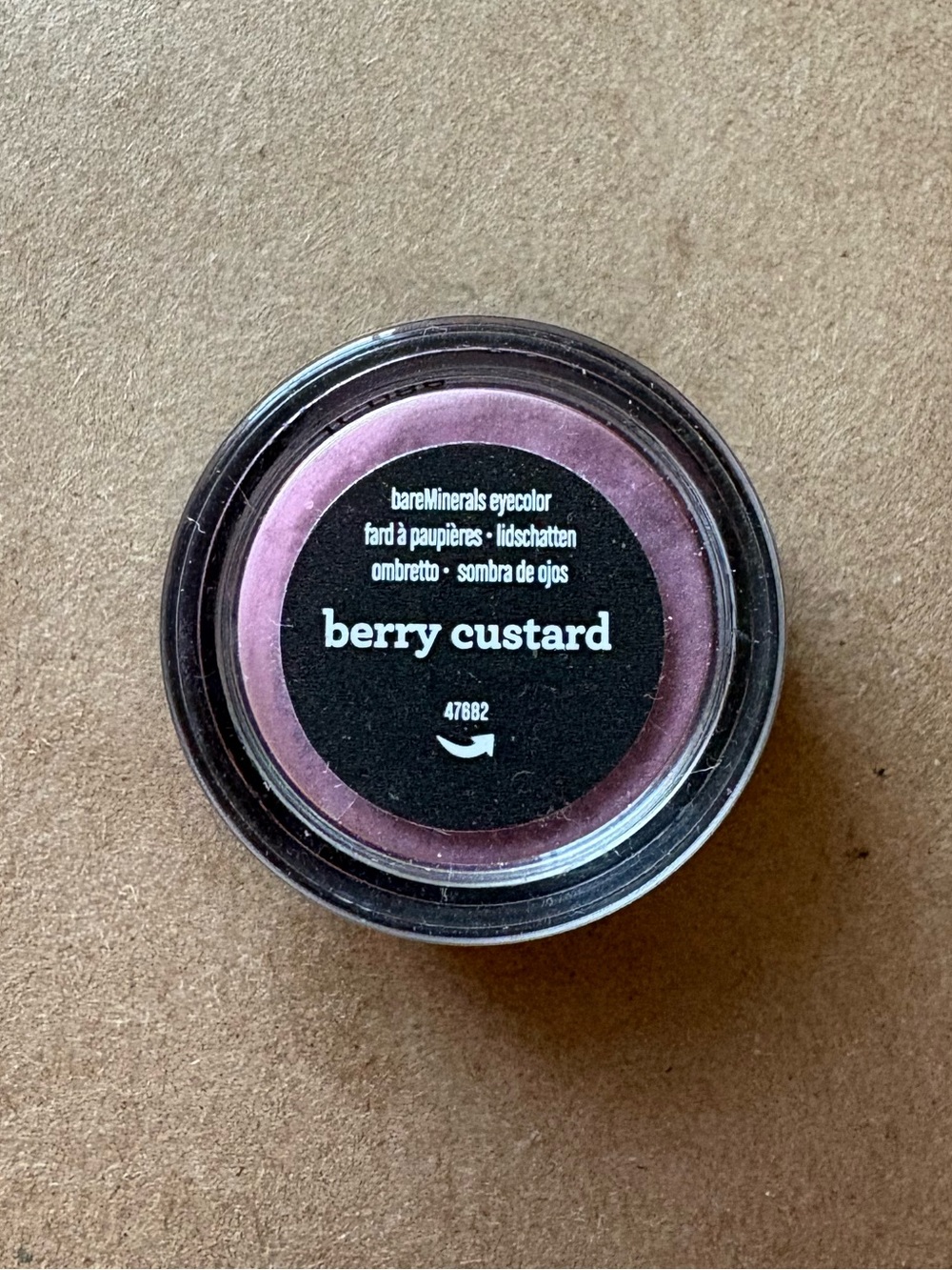bareMinerals “Berry Custard” Eyeshadow - Soft Berry Pink
